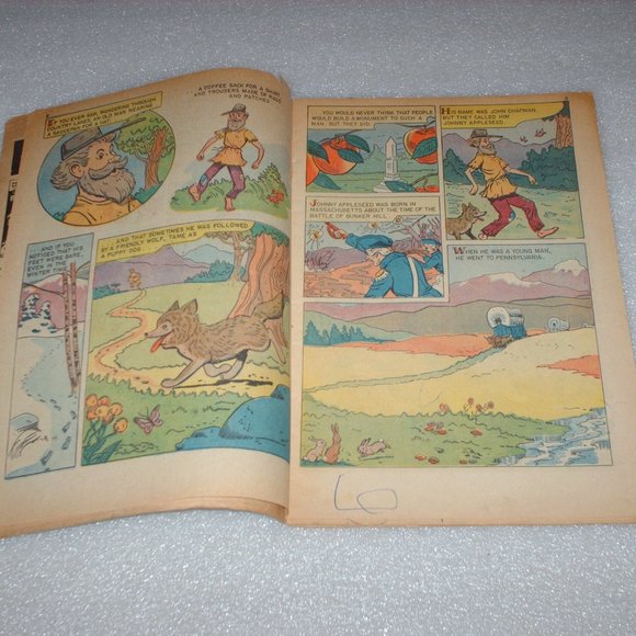 Classics Illustrated Jr. 1955 Johnny Appleseed - Picture 7 of 14